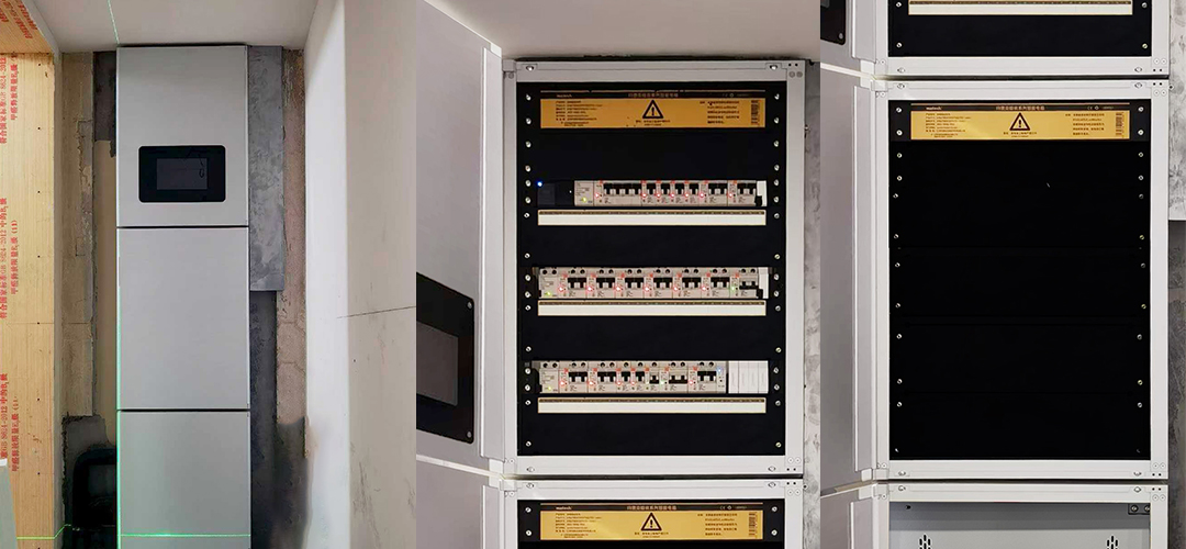 美观与安全兼得：看我们如何用“拼接术”搞定强、弱电箱及分集水器三箱的结合。